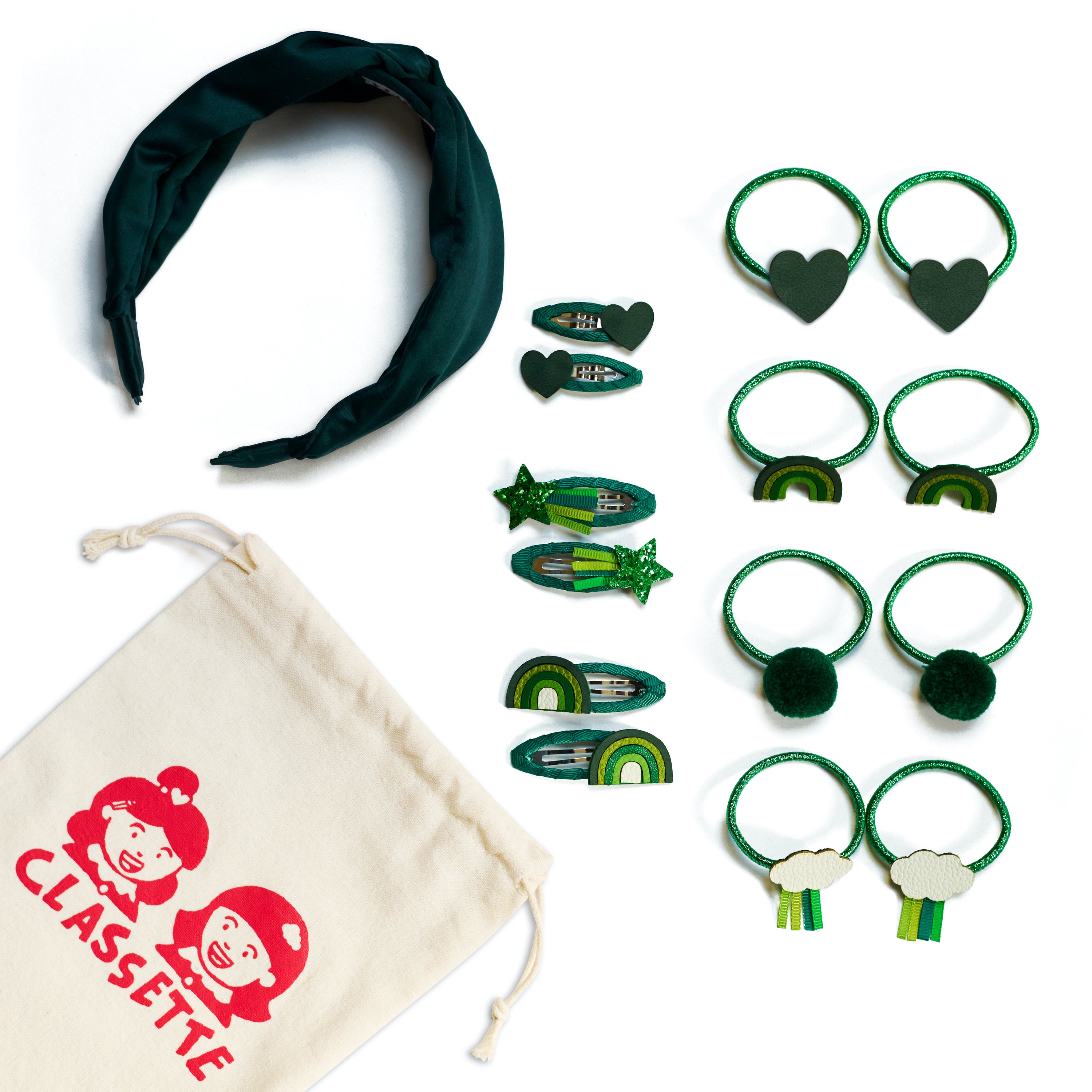 GREEN 15 PIECE SET